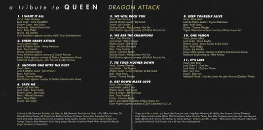 Various : A Tribute To Queen: Dragon Attack (CD)