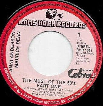 Anni Anderson & Maurice Dean : The Must Of The 50's (7", Single)