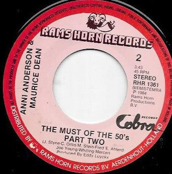 Anni Anderson & Maurice Dean : The Must Of The 50's (7", Single)