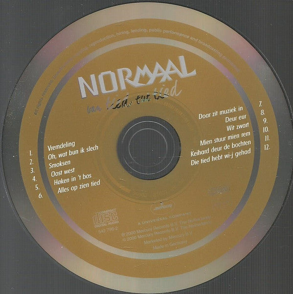 Normaal : Van Tied Tut Tied (CD)