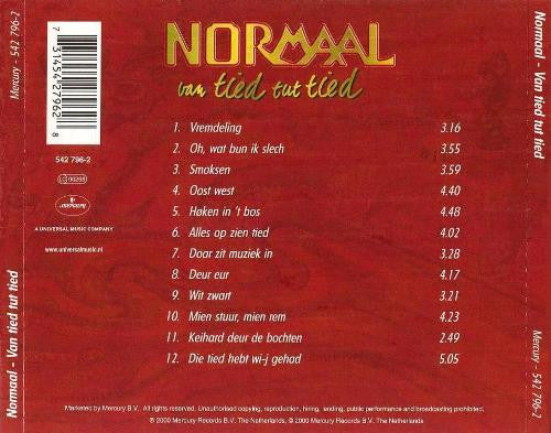 Normaal : Van Tied Tut Tied (CD)