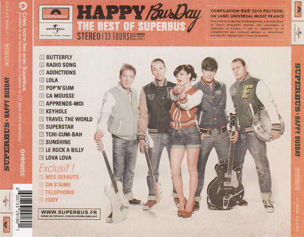 Superbus (2) : Happy Busday (CD, Comp)