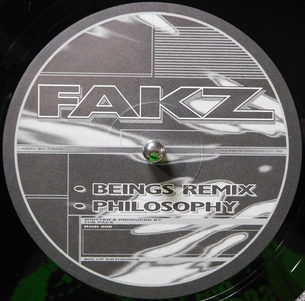 Facs : Beings (Remix) / Philosophy (12")