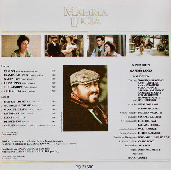 Mauro Malavasi, Lucio Dalla : Mamma Lucia (Colonna Sonora Originale Dello Sceneggiato Omonimo) (CD, Album)