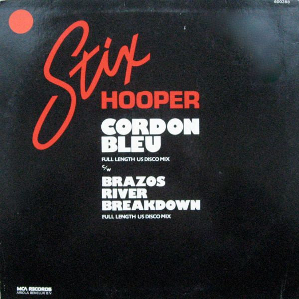 "Stix" Hooper : Cordon Bleu (Full Length US Disco Mix) (12")
