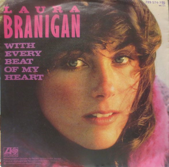 Laura Branigan : With Every Beat Of My Heart (7", Single)
