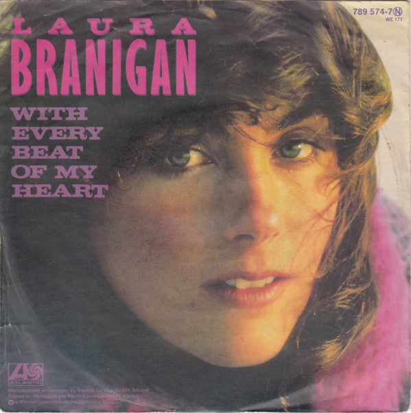 Laura Branigan : With Every Beat Of My Heart (7", Single)