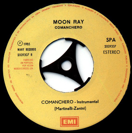 Raggio Di Luna : Comanchero (7", Single)