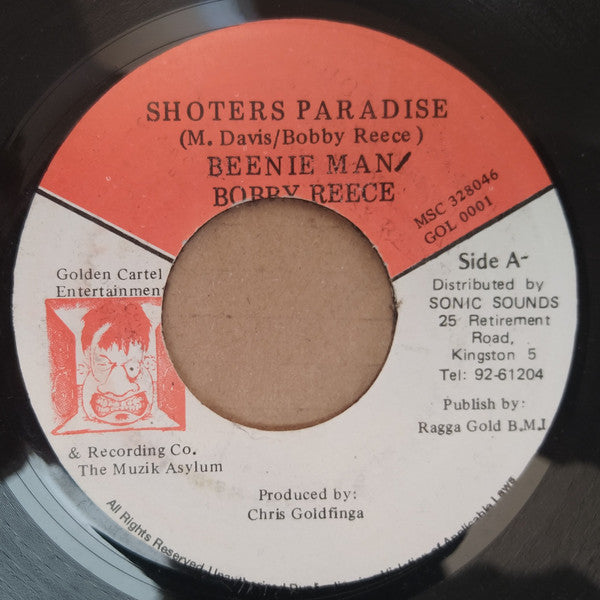 Beenie Man / Bobby Reece (2) : Shoters Paradise (7")