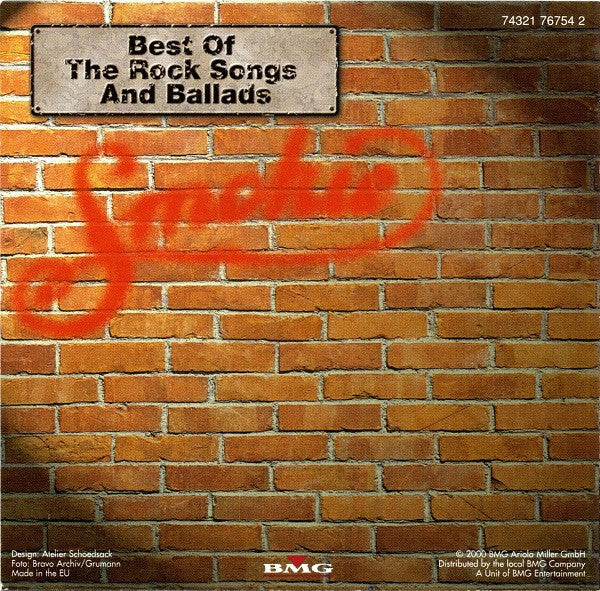 Smokie : Best Of The Rock Songs And Ballads (2xCD, Comp)