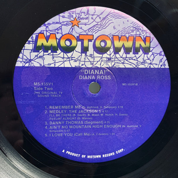 Various : Diana! (Original TV Soundtrack) (LP, Album, RE)