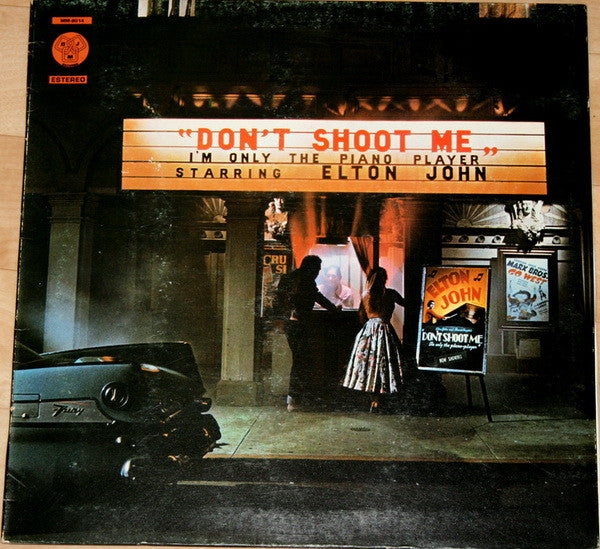 Elton John : Don't Shoot Me I'm Only The Piano Player (LP, Album, Gat)