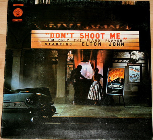 Elton John : Don't Shoot Me I'm Only The Piano Player (LP, Album, Gat)