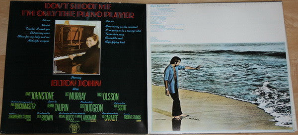 Elton John : Don't Shoot Me I'm Only The Piano Player (LP, Album, Gat)