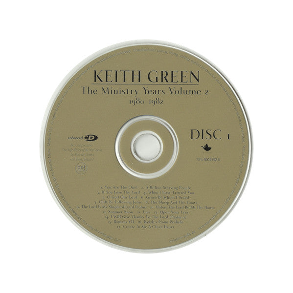 Keith Green (2) : The Ministry Years Volume 2, 1980 - 1982 (CD, Comp, Enh, RE + CD, Comp, RE)