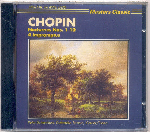 Frédéric Chopin, Peter Schmalfuß, Dubravka Tomsic : Nocturnes Nos. 1-10 / 4 Impromptus (CD, Comp, Blu)