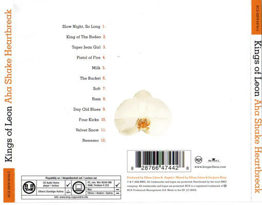 Kings Of Leon : Aha Shake Heartbreak (CD, Album, Copy Prot.)