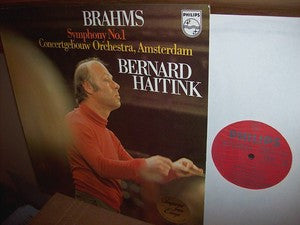 Johannes Brahms, Concertgebouworkest, Bernard Haitink : Symphony No. 1 (LP)