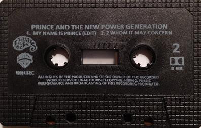 Prince And The New Power Generation : My Name Is Prince (Cass, Single)