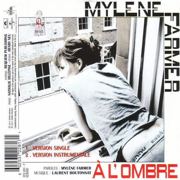 Mylène Farmer : À L'Ombre (CD, Single)