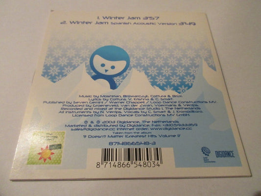 The Underdog Project : Winter Jam (CD, Single, Car)