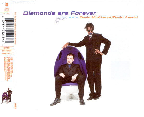 David McAlmont / David Arnold : Diamonds Are Forever (CD, Single)