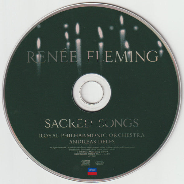 Renée Fleming / Royal Philharmonic Orchestra / Andreas Delfs : Sacred Songs (CD, Album)