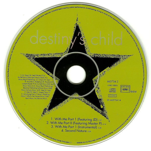 Destiny's Child : With Me (CD, Maxi)