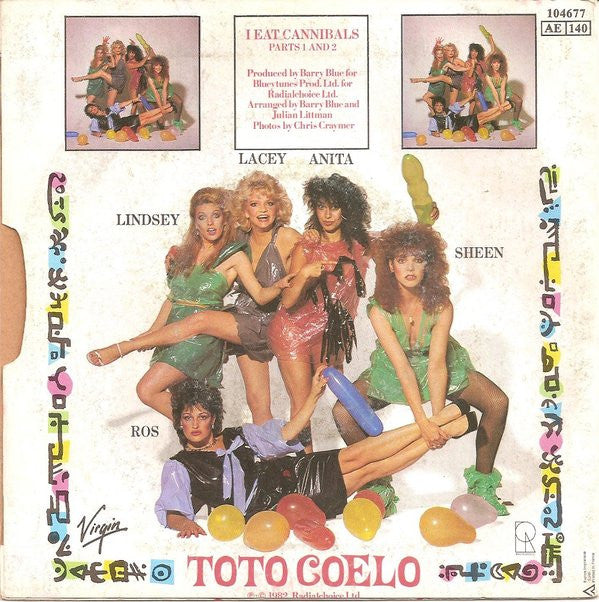 Toto Coelo : I Eat Cannibals (7", Single)