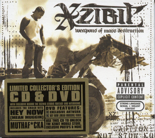 Xzibit : Weapons Of Mass Destruction (CD, Album, Enh + DVD-V, PAL + Ltd)