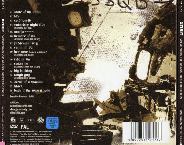 Xzibit : Weapons Of Mass Destruction (CD, Album, Enh + DVD-V, PAL + Ltd)