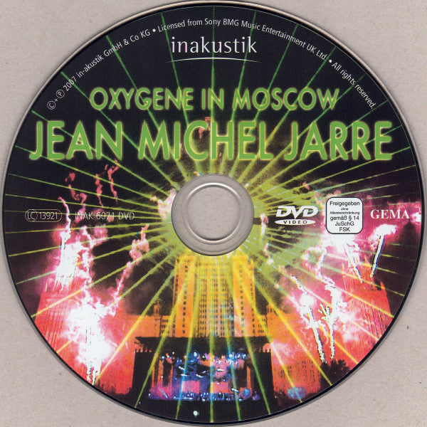 Jean-Michel Jarre : Oxygene In Moscow (DVD-V, Copy Prot., RE, PAL)