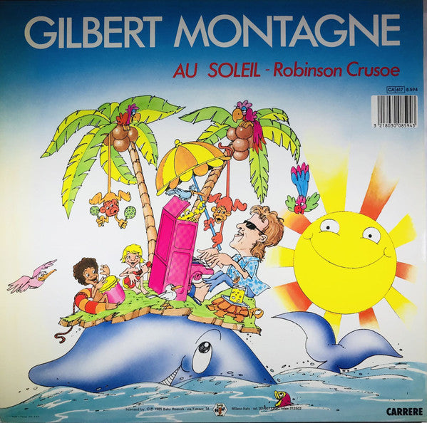 Gilbert Montagné : Au Soleil - Robinson Crusoe (12", Maxi)
