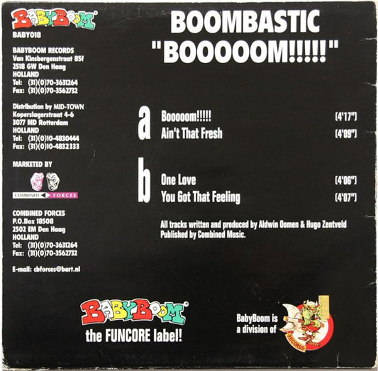 Boombastic : Booooom!!!!! (12")