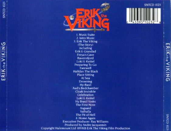 Neil Innes & John Altman : Erik The Viking (CD, Album)