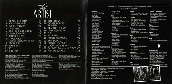 Ludovic Bource : The Artist (Original Motion Picture Soundtrack) (CD, Album)