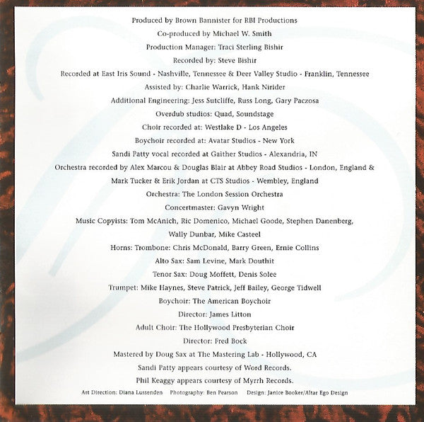 Michael W. Smith : Christmastime (CD, Album)