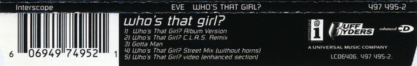Eve (2) : Who's That Girl? (CD, Maxi, Enh)