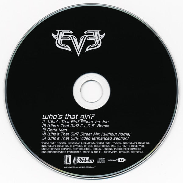 Eve (2) : Who's That Girl? (CD, Maxi, Enh)