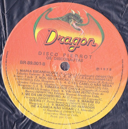 Os Disconautas : Disco Pierrot (LP, Mixed)