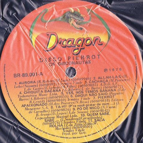 Os Disconautas : Disco Pierrot (LP, Mixed)