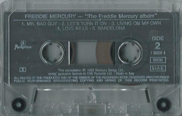 Freddie Mercury : The Freddie Mercury Album (Cass, Comp)