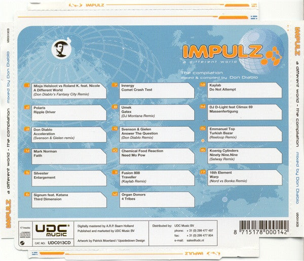 Various : Impulz - A Different World - The Compilation (CD, Comp)