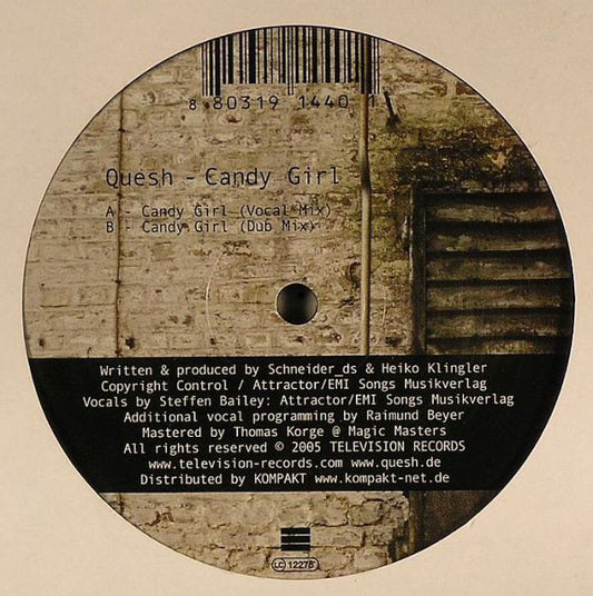 Quesh : Candy Girl (12")