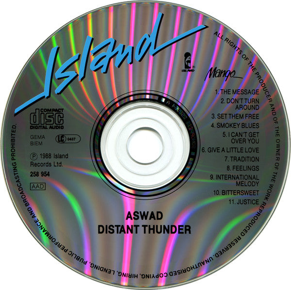 Aswad : Distant Thunder (CD, Album)