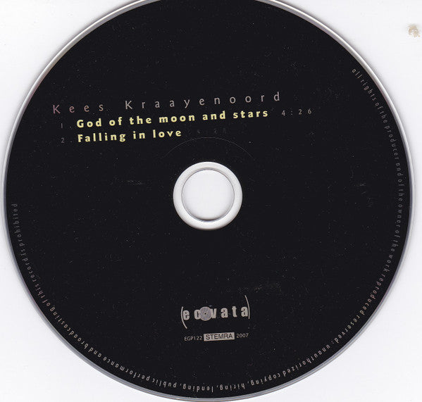 Kees Kraayenoord : God Of The Moon And Stars (CD, Single)