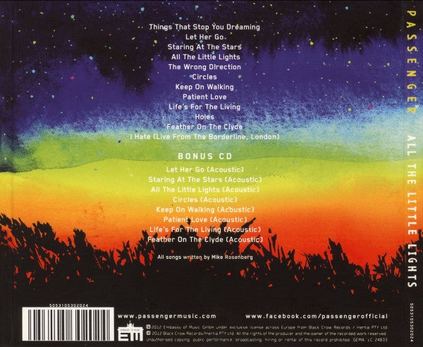 Passenger (10) : All The Little Lights (2xCD, Album)