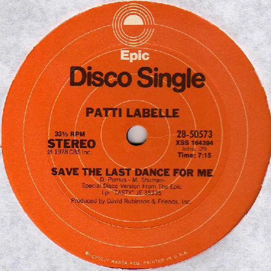 Patti LaBelle : Eyes In The Back Of My Head (12")