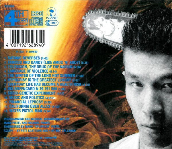 The Disposable Heroes Of Hiphoprisy : Hypocrisy Is The Greatest Luxury (CD, Album)