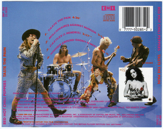 Red Hot Chili Peppers : Taste The Pain (Unbridled Funk And Roll 4 Your Soul!) (CD, Ltd)